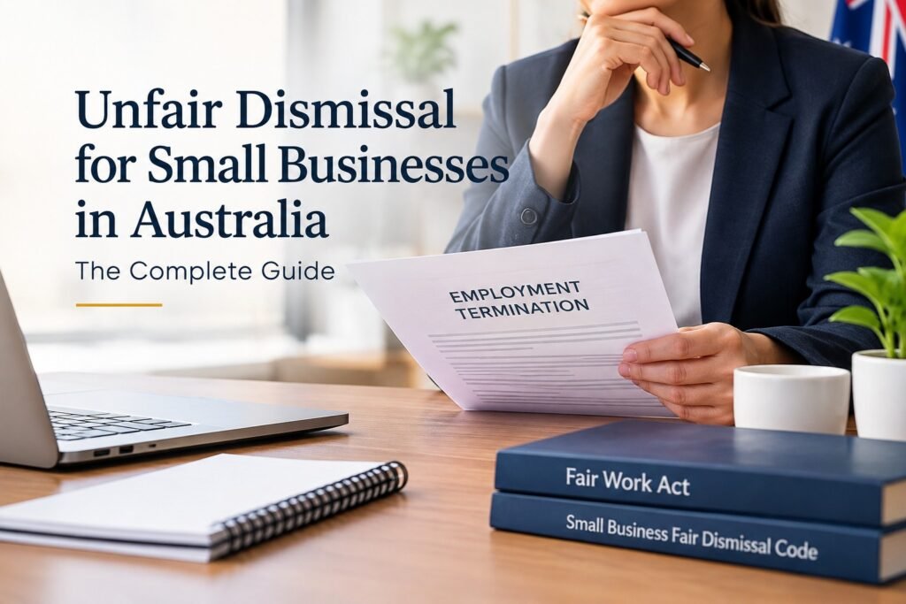 Unfair dismissal for small businesses in Australia